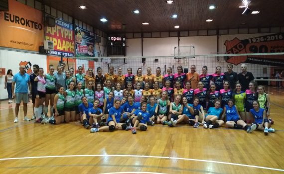 τουρνουα volleyball προετοιμασίας 2018 2019